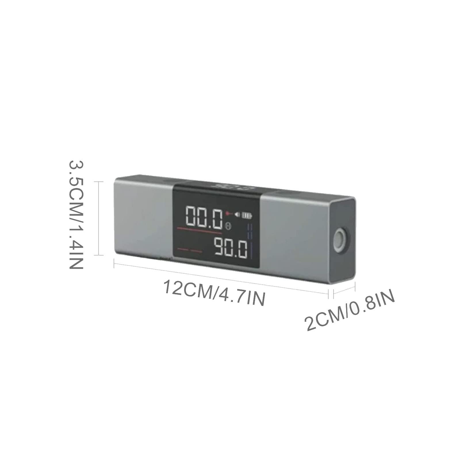 L-as-er Protractor Digital Inclinometer Angle Measure L-as-er Ruler - with Bi-directional L-as-er Marking, Large Lcd Screen Angle Finder, Multifunctional Device for Fast, Precise& Professional Results