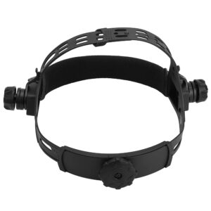 welding headband plastic welder mask adjustable headgear for solar auto darkening welding helmet replacement accessories(black)