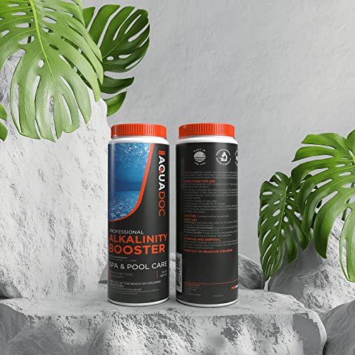 AquaDoc Total Alkalinity Increaser for Hot Tub to Keep Alkalinity Up for Spas - Alkalinity Booster Chemical for Hot Tub & Spa pH Balance - Get Fresh Water pH Balance & Bring Alkalinity Up