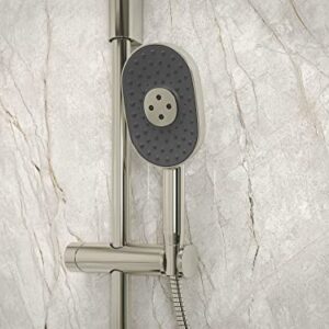 KOHLER 26284-BN Statement Oblong Multifuntion 2.5 gpm Handshower, Vibrant Brushed Nickel