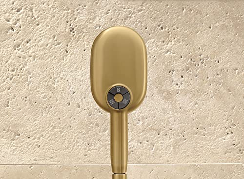 KOHLER 26284-BN Statement Oblong Multifuntion 2.5 gpm Handshower, Vibrant Brushed Nickel