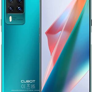 CUBOT Unlocked Android Smartphone, X50 Smartphone Unlocked, 6.67” FHD+ Screen Unlocked Cell Phone Android 11, 8GB + 128GB, 64MP+32MP Camera, 4G Dual SIM Unlocked Phones, 4500mAh Battery, US Version