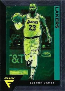 lebron james 2020-21 panini flux nm+-mt+ nba basketball #79 lakers