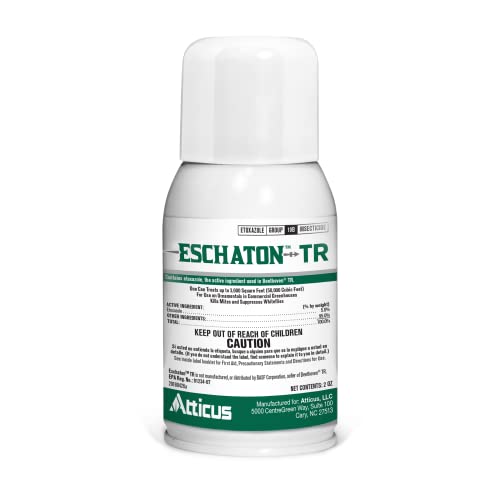 Eschaton TR Greenhouse Fogger (2oz Can) by Atticus (Compare to Beethoven) - Total Release Etoxazole Insecticide/Miticide - Kills Mites and Suppresses Whiteflies