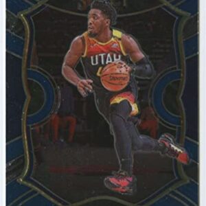 2020-21 Panini Select Blue #27 Donovan Mitchell Concourse Utah Jazz NBA Basketball Trading Card