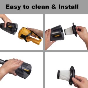 Cordless Vacuum and Hot Glue Gun for Dewalt 20V Max Battery(Battery Not Included)