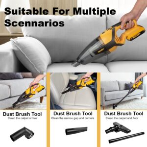 Cordless Vacuum and Hot Glue Gun for Dewalt 20V Max Battery(Battery Not Included)