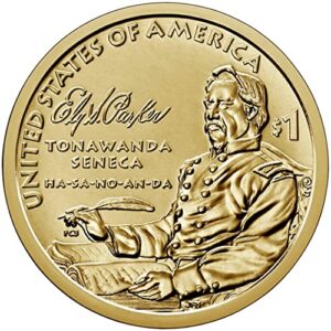 2022 p, d native american (sacagawea/golden) dollar 2 coin set uncirculated