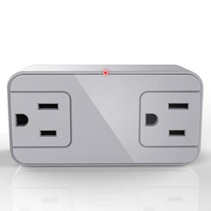 ehaijia thermostatically controlled dual outlet, cold weather thermo plug,automatic switch on below 32°f&off over 50°f,free from turn heater on by yourself in freezing weather,save energy and effort