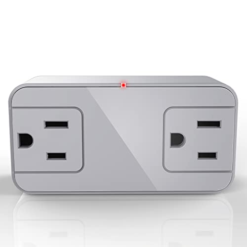 Ehaijia Thermostatically Controlled Dual Outlet, Cold Weather Thermo Plug,Automatic Switch On Below 32°F&Off Over 50°F,Free from Turn Heater On by Yourself in Freezing Weather,Save Energy and Effort