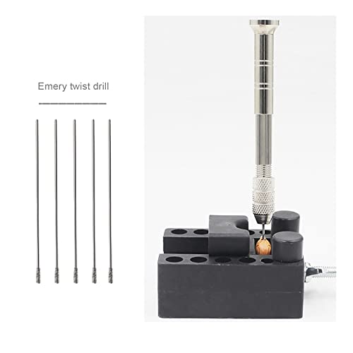 SING F LTD 20pcs Diamond Twist Drill Bit 1mm Jewellery Solid Drill Bits for Jade Stone Glass Pearl Seashells Tile Fit for Bench Drill Hanging Mill