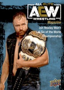 2021 upper deck all elite wrestling #89 jon moxley wrestling