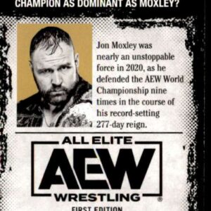 2021 Upper Deck All Elite Wrestling #89 Jon Moxley Wrestling