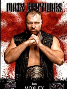 2021 upper deck all elite wrestling #mf-40 jon moxley main features wrestling