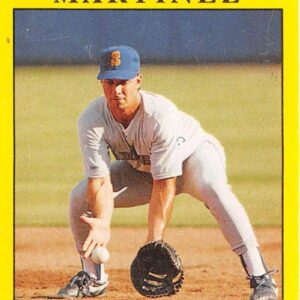 Baseball MLB 1991 Fleer #458 Tino Martinez VG Mariners