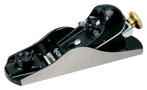 groz 39791 bp/220 block plane with fixed mouth 42mm cutter 180 length 21degrees blade angle