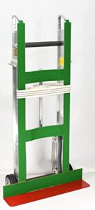 yeats appliance dolly m5 47 inch aluminum appliance hand truck / felt protection / 500 lb. capacity / made in the usa (m5-f)