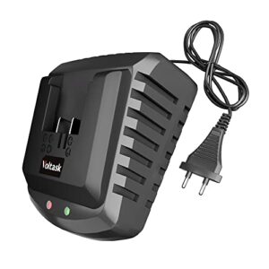 voltask rapid charger replacement for voltask cordless snow shovel ss-20a