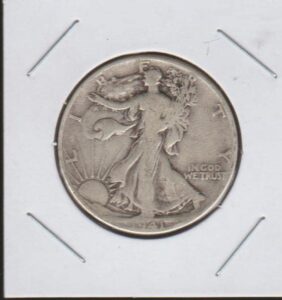 1941 d liberty walking (1916-1947) (90% silver) half dollar choice fine details