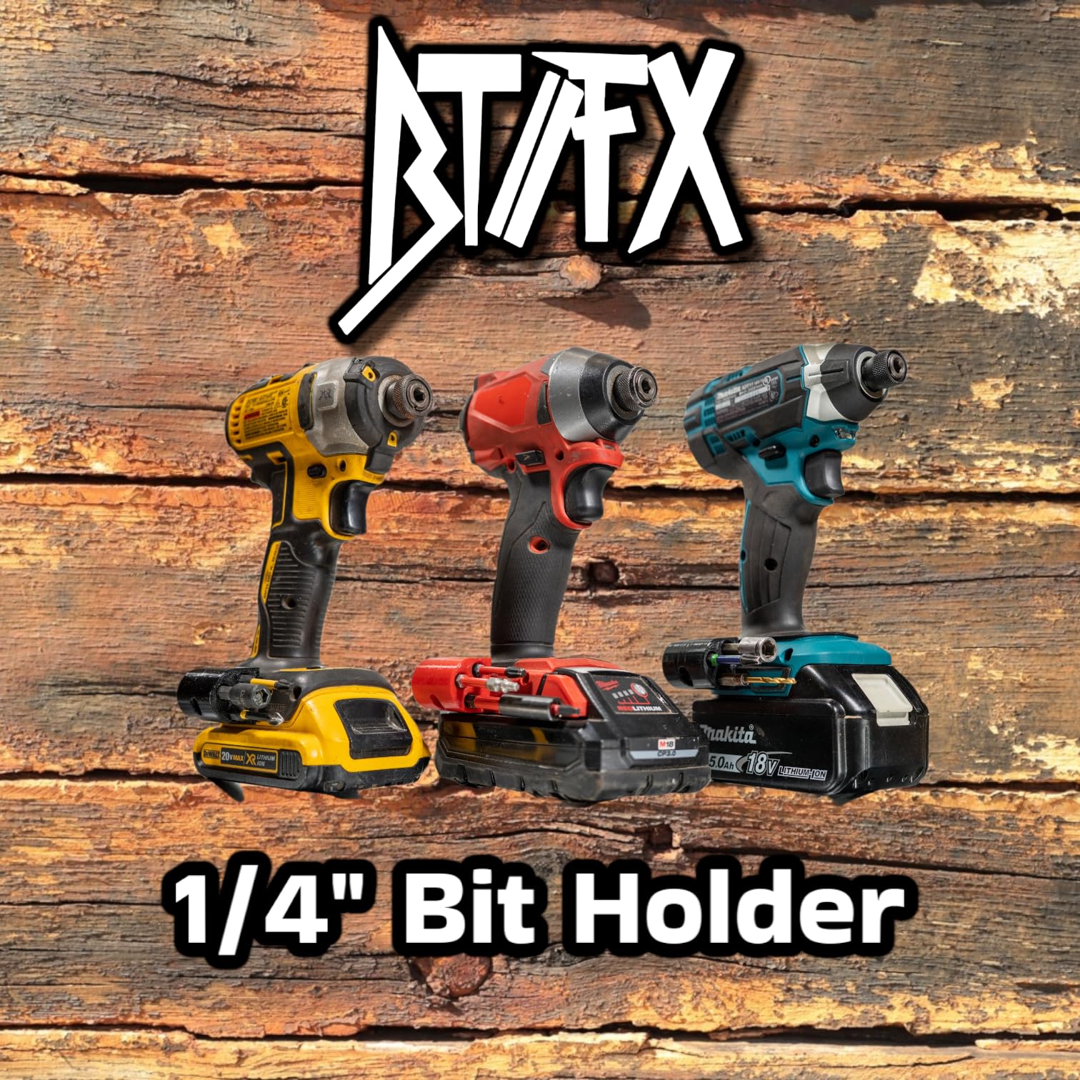 BT//FX Drill Bit Holder - DeWalt, Cordless Tools, Impact Drivers, Accessories, Replace Magnetic