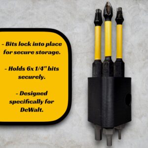BT//FX Drill Bit Holder - DeWalt, Cordless Tools, Impact Drivers, Accessories, Replace Magnetic