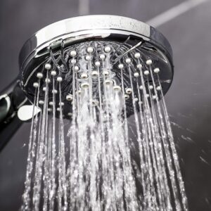 AquaBliss SF500 HD HEAVY DUTY High Output Shower Filter - Chrome - Plus The AquaBliss TheraSpa Hand Shower – 6 Mode Massage Shower Head with Hose High Pressure to Gentle Water Saving Mode