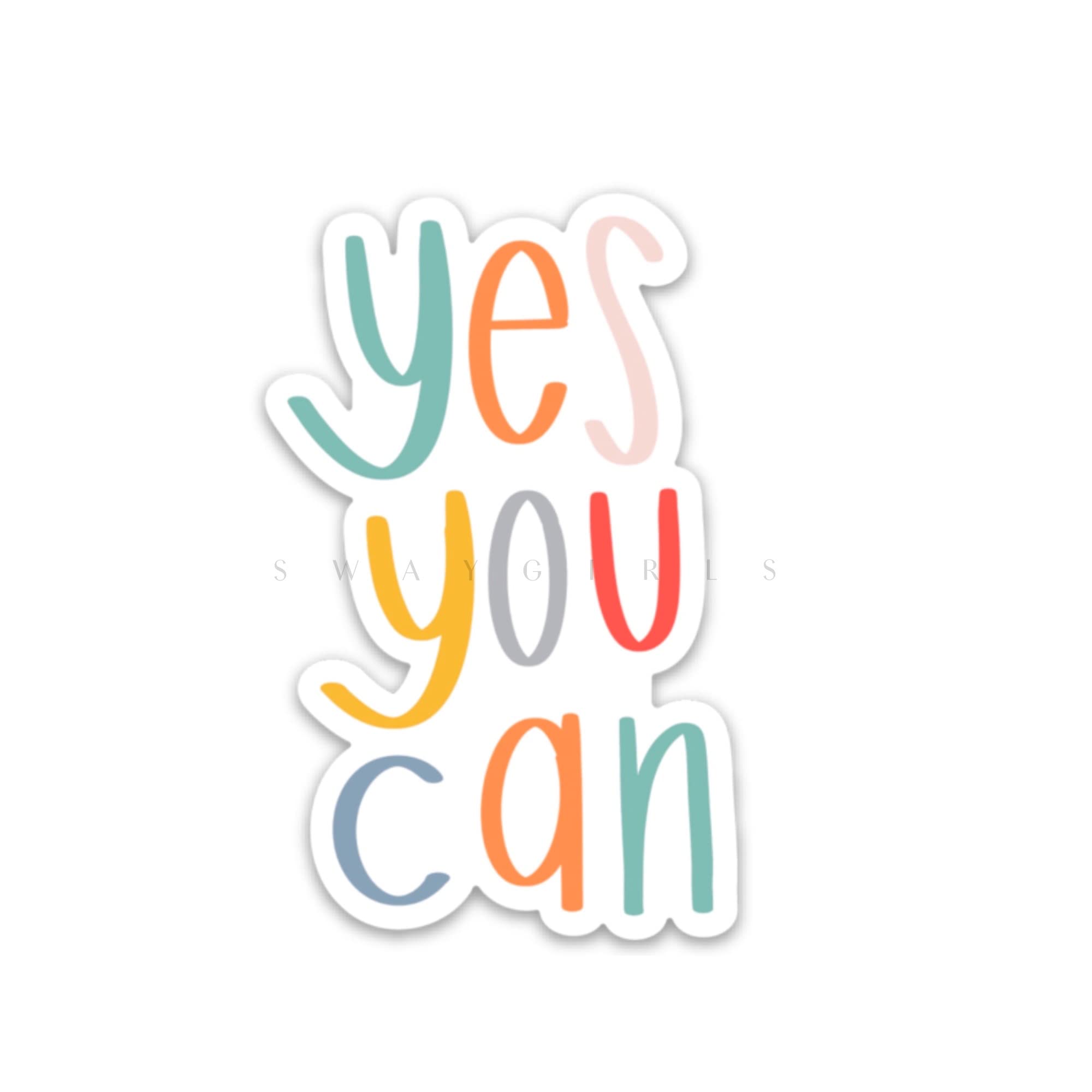 Swaygirls locker magnet | Cute fridge magnets | Yes you can refrigerator magnet | Inspirational quotes