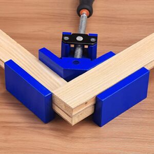 Corner Clamps for Woodworking Set of 4,90 Degree Right Angle Clamps,Aluminum Alloy Square Clamp,Wood Tools for Metal Welding,Photo Frame,Cabinet,Drawer Miter Joint