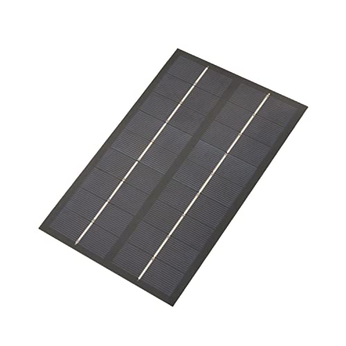 Bettomshin 1Pc 9V 3W Mini Solar Panels Cells, Polycrystalline Solar Cells Micro Solar Panel Module for Light Electric Toys Solar Battery Charger DIY Solar Syatem Kits (7.68" x 4.92"/195mm x 125mm)