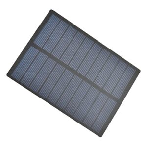 bettomshin 1pc 5v 1.3w mini solar panels cells, polycrystalline solar cells micro solar panel module for light electric toys solar battery charger diy solar syatem kits (4.33" x 3.15"/110mm x 80mm)