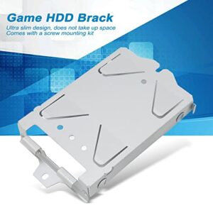 Wuqioei for PS4 Pro Hard Disk Drive HDD Mounting Bracket, Ultra Thin Protective Console Hard Disk Drive Tray for PS4 Pro, Precise Cut and Sizing Design