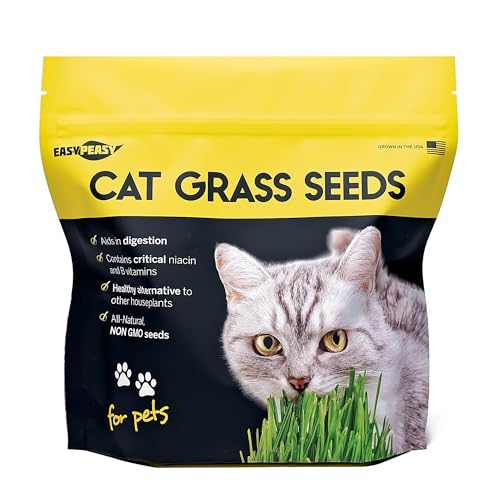 CATGRASS Seeds | Non GMO | Grown in USA | from Our Farm to Your Home (1POUND(16oz))