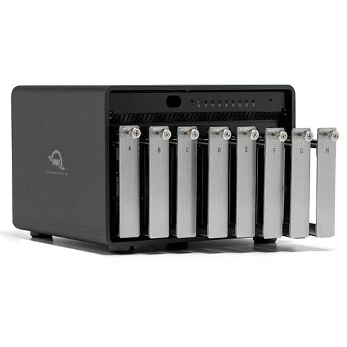 OWC ThunderBay 8 RAID 5 Edition 144TB Enterprise HDD 8-Bay External Drive w/ Dual Thunderbolt 3 Ports