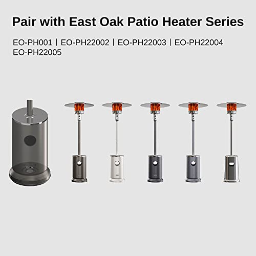 EAST OAK Patio Heater Sand Box/Water Box for increase the stability of EAST OAK Patio Heater EO-PH001, EO-PH22002, EO-PH22003, EO-PH22004, EO-PH22005, Black