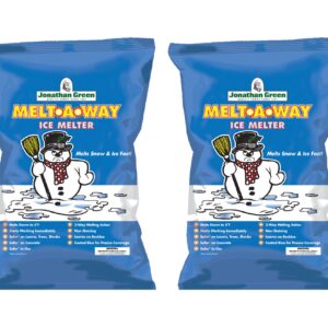 Jonathan Green 11305 Melt-A-Way Ice Melter, 50-Pound (2 Pack)