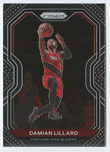 2020-21 Panini Prizm #173 Damian Lillard Portland Trail Blazers NBA Basketball Trading Card