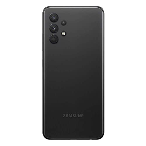 Samsung Galaxy A32 5G (64GB, 4GB) 6.5" 90Hz Display, 48MP Quad Camera, All Day Battery, GSM (Only for T-Mobile, Sprint, Ultra) 4G LTE A326U (Awesome Black) Renewed