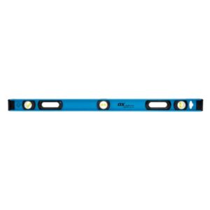 ox tools trade 36-inch aluminum "i" beam level with vial window | magnetic & reinforced end caps