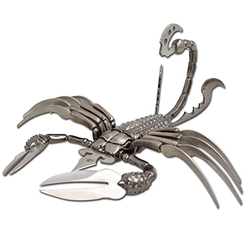 Snake Eye Scorpion Fantasy-Dagger With Wooden Display Stand (Stringer)