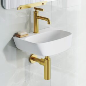 swiss madison well made forever sm-ws329, st tropez wall hung sink