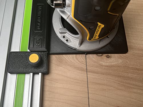 ToolCurve's Guide Rail Adapter Compatible with Dewalt Router - Made in USA