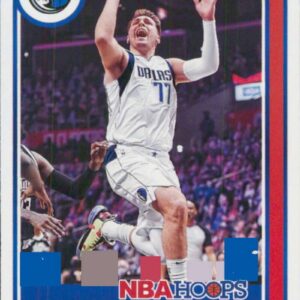 2021-22 Panini NBA Hoops #62 Luka Doncic Dallas Mavericks Official NBA Basketball Card in Raw (NM or Better) Condition