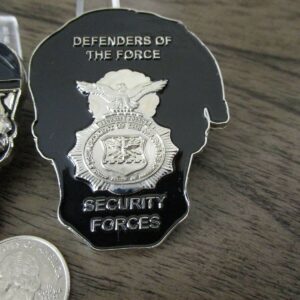 USAF Security Forces MP's SF Defenders of The Force Reapers Skull Challenge Coin