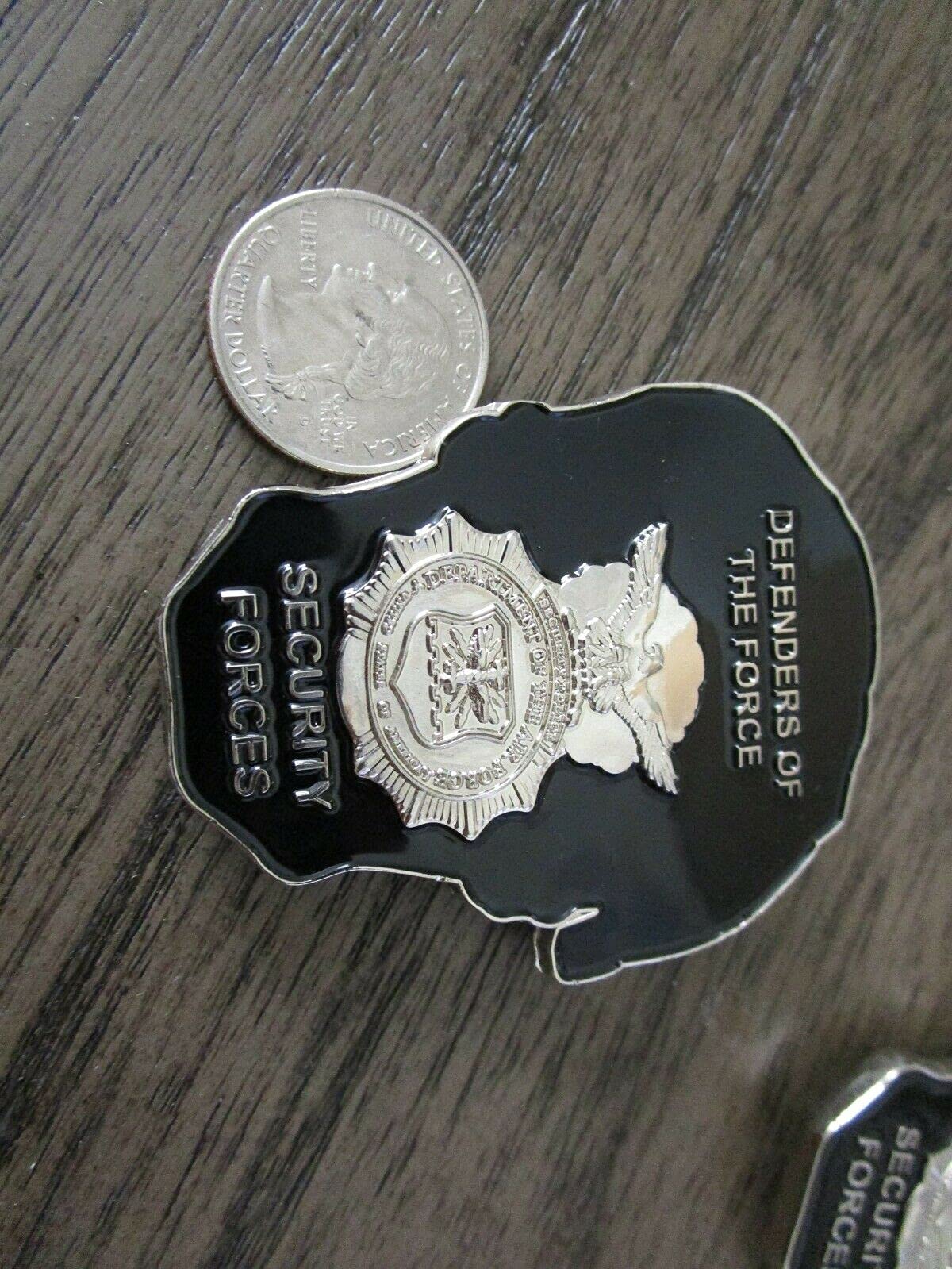 USAF Security Forces MP's SF Defenders of The Force Reapers Skull Challenge Coin