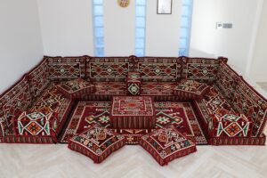 arabic u shaped floor sofa,arabic floor seating,arabic floor sofa,arabic majlis sofa,arabic couches,floor seating sofa ma 43 (high quality foam)