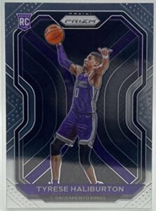 2020-21 panini prizm #262 tyrese haliburton rc rookie sacramento kings nba basketball trading card