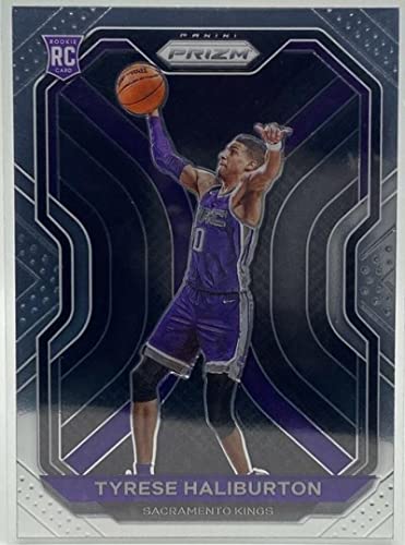 2020-21 Panini Prizm #262 Tyrese Haliburton RC Rookie Sacramento Kings NBA Basketball Trading Card