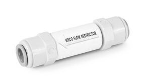 weco flow restrictor with 3/8" ez push connectors (1100 ml/min)