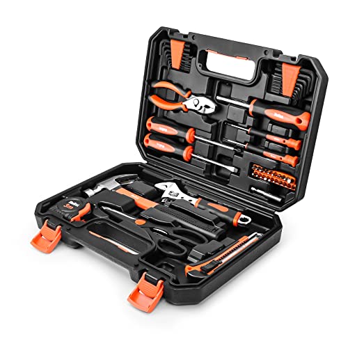 WINTUUL 48PC Tool Kit - Hand Tool Set with Toolbox Storage Case, Tool Kit for Home, Apartment, Garage, Dorm and Office-Perfect for Women/Men DIY, Home Repair