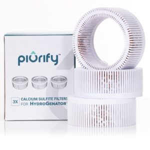 piurify 3-pack calcium sulfite filter for water hydrogen infuser